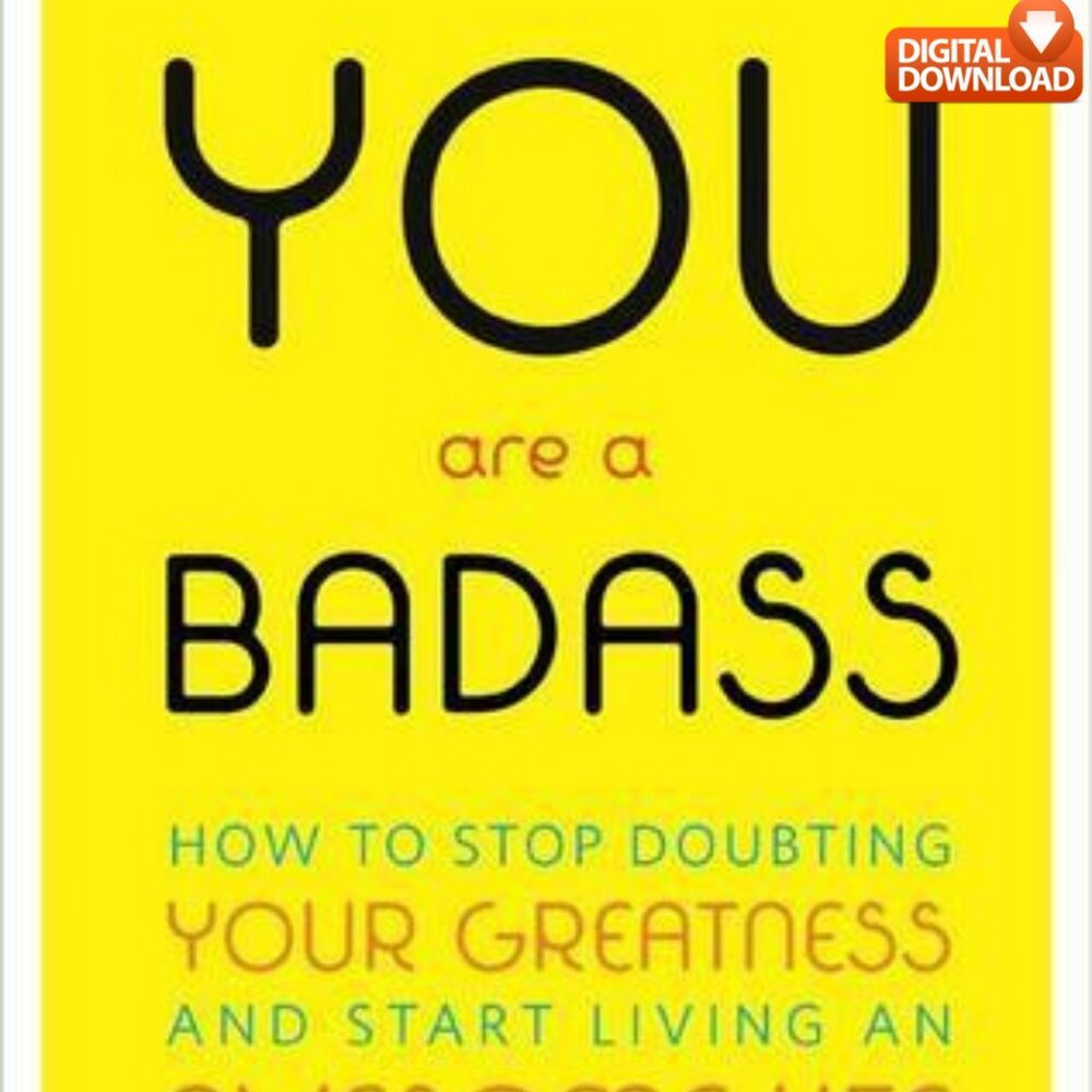 You Are a Badass" by Jen Sincero – Transformative Self-Help EBOOK (PDF)